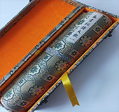 河西书画装裱案例